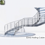 3D Railing cable